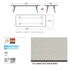 Varaschin Link mesa de jardim extensível H 65 cm, até 350 cm Viadurini