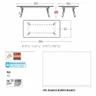 Varaschin Link mesa de jardim extensível H 65 cm, até 350 cm Viadurini