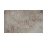 Varaschin Link mesa de jardim extensível de design moderno, A 73,2 cm Viadurini