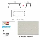 Varaschin Link mesa de jantar ao ar livre ou interior H 65 cm Viadurini