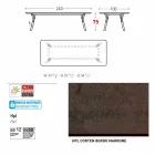 Varaschin Link jardim ou mesa de jantar coberta H 75 cm Viadurini