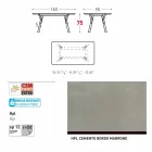 Varaschin Link jardim ou mesa de jantar coberta H 75 cm Viadurini