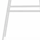 Banqueta Varaschin Summer Outdoor em aço e tecido Viadurini