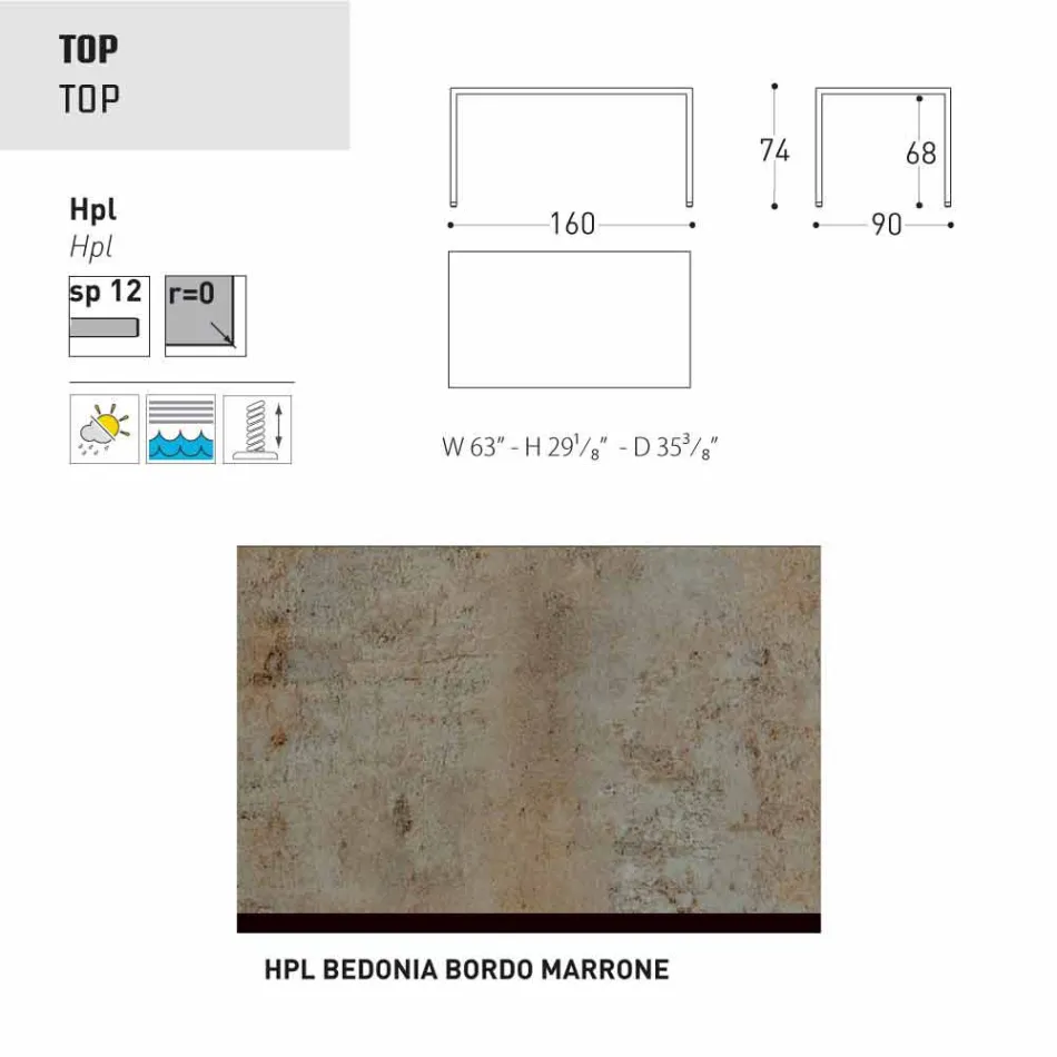 Varaschin Victor jardim ou mesa de jantar interior, design moderno Viadurini