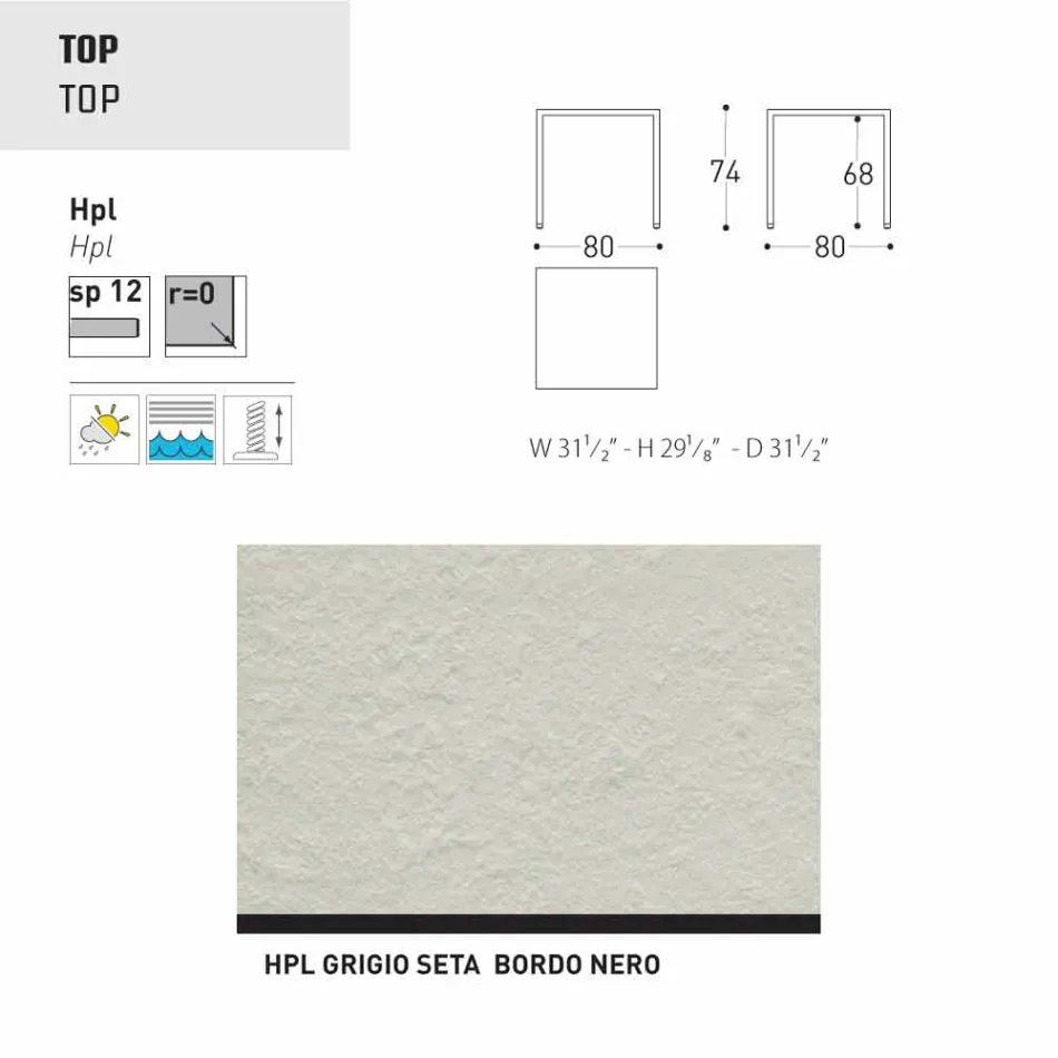 Varaschin Victor jardim ou mesa de jantar interior, design moderno Viadurini