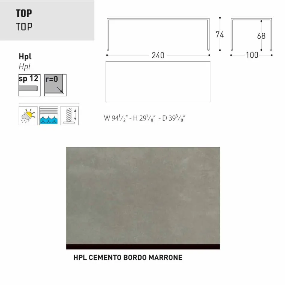 Varaschin Victor jardim ou mesa de jantar interior, design moderno Viadurini