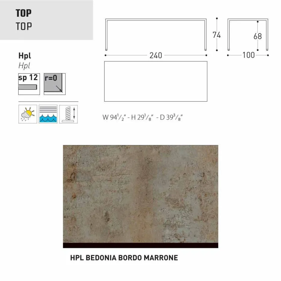 Varaschin Victor jardim ou mesa de jantar interior, design moderno Viadurini