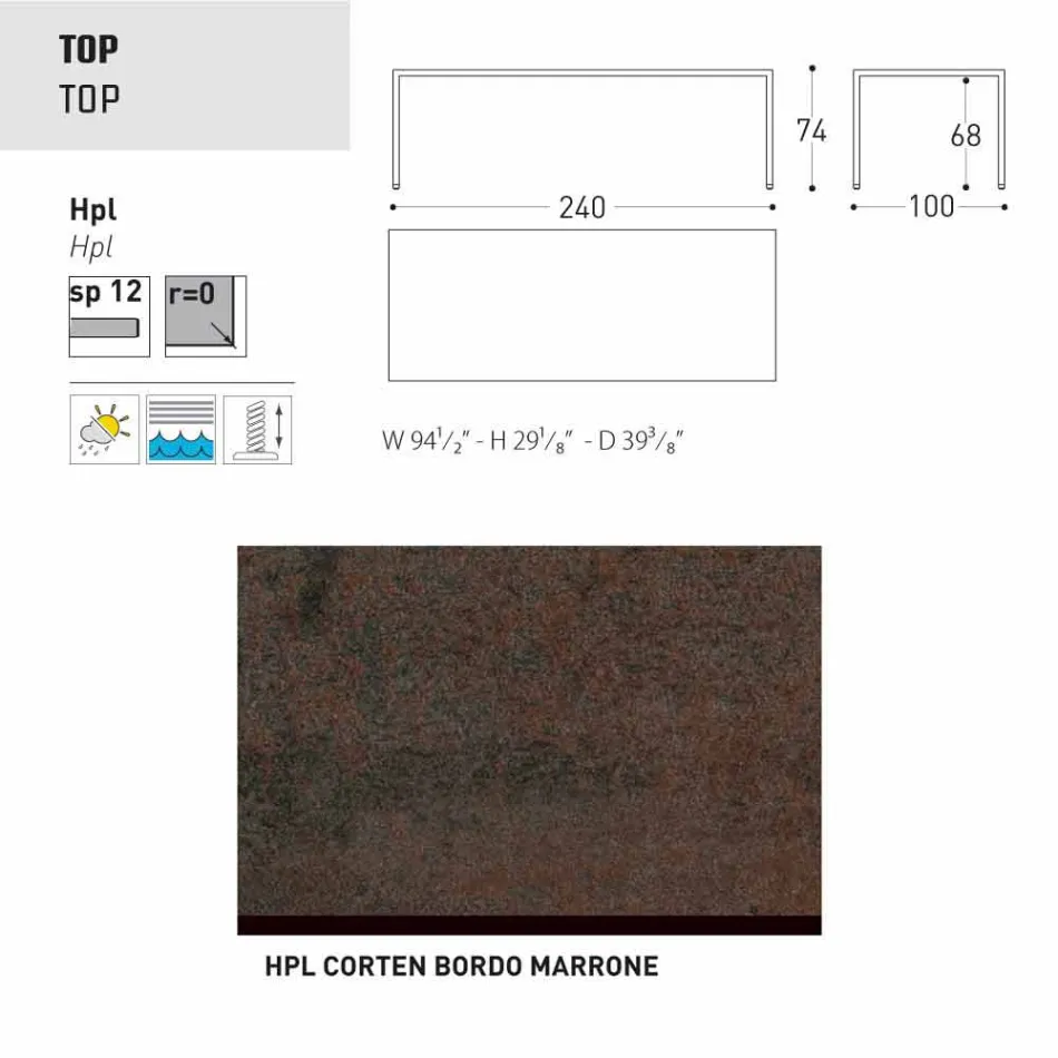 Varaschin Victor jardim ou mesa de jantar interior, design moderno Viadurini