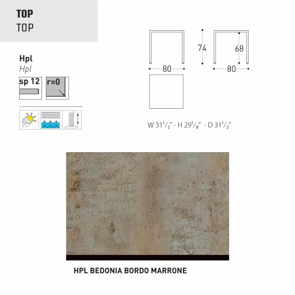 Varaschin Victor jardim ou mesa de jantar interior, design moderno Viadurini