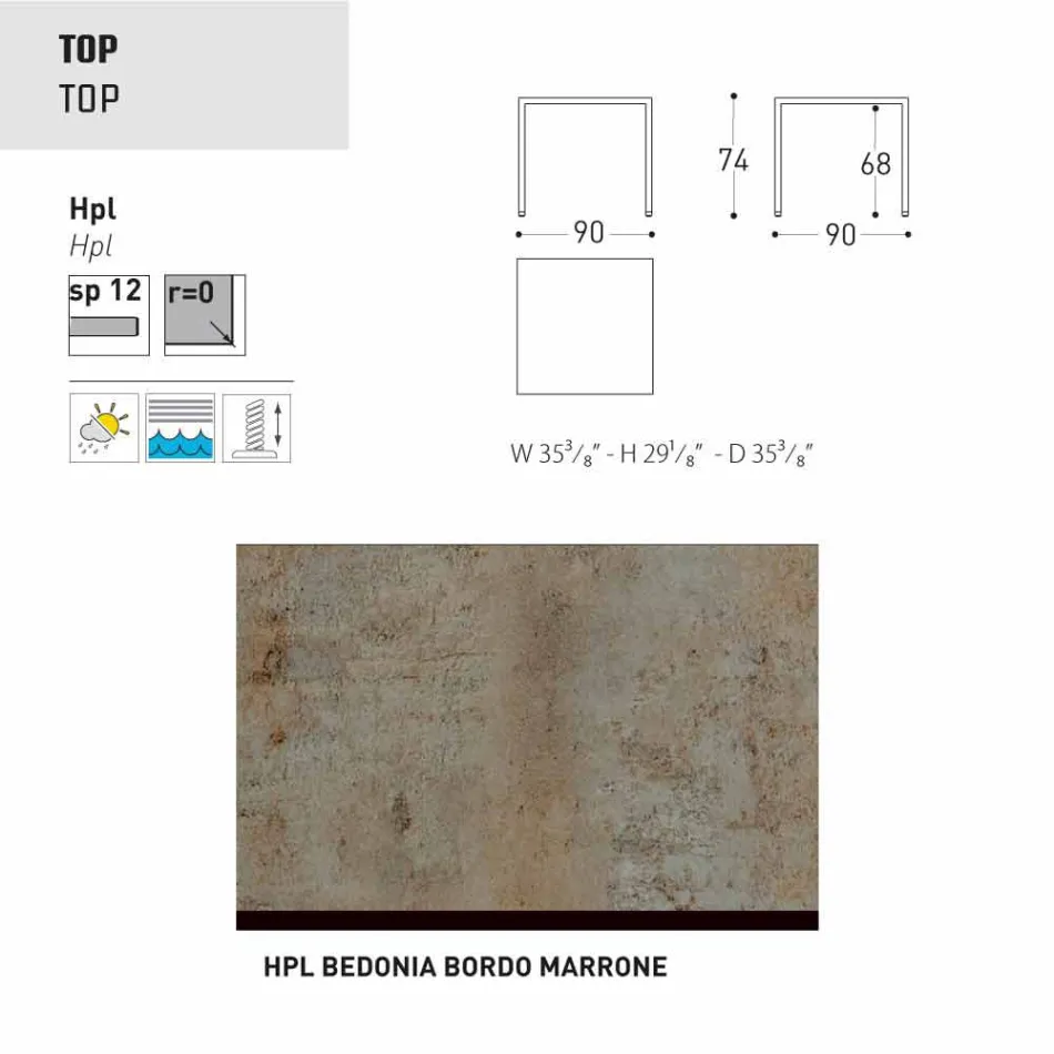 Varaschin Victor jardim ou mesa de jantar interior, design moderno Viadurini