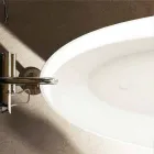 Banheira de hidromassagem design autônomo feito na Itália Albenga Viadurini