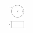 Banheira autônoma design redondo feito na Itália Cremona Viadurini