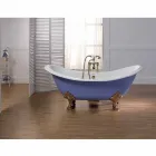 Banho vitrificado e pintado pernas de ferro fundido Lane Viadurini