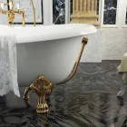 Banheira autônoma de design clássico feita na Itália, Fregona Viadurini