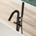 Banheira ereta livre, superfície contínua do projeto lustrosa / matte - véu Viadurini