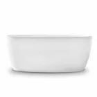 Banheira ereta livre, superfície contínua do projeto lustrosa / matte - véu Viadurini