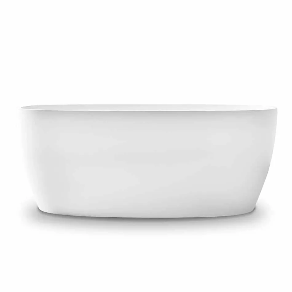 Banheira ereta livre, superfície contínua do projeto lustrosa / matte - véu Viadurini