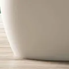 Banheira ereta livre, superfície contínua do projeto lustrosa / matte - véu Viadurini