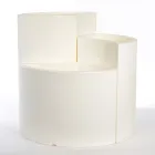 Vasos Modulares em Polietileno Colorido Made in Italy 3 Peças - Flowes Viadurini