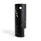 Vaso em formato de rosto em mármore acetinado fabricado na Itália - Asahi Viadurini