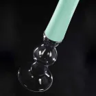 Vaso decorativo de vitral alto feito na Itália - Cingapura Viadurini