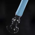 Vaso decorativo de vitral alto feito na Itália - Cingapura Viadurini