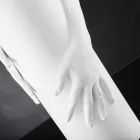 Vaso de cerâmica alto para interior feito à mão na Itália - Monte Viadurini