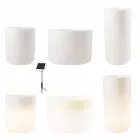 Vaso com Iluminação Solar ou Design Led para Interior ou Exterior - Cilindrostar Viadurini
