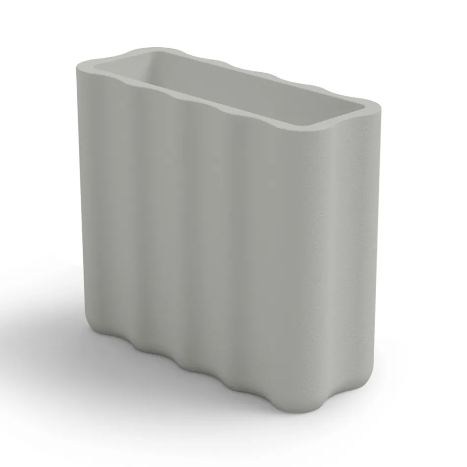 Vaso Externo em Polietileno Colorido 2 Tamanhos Fabricado na Itália - Barbia Viadurini