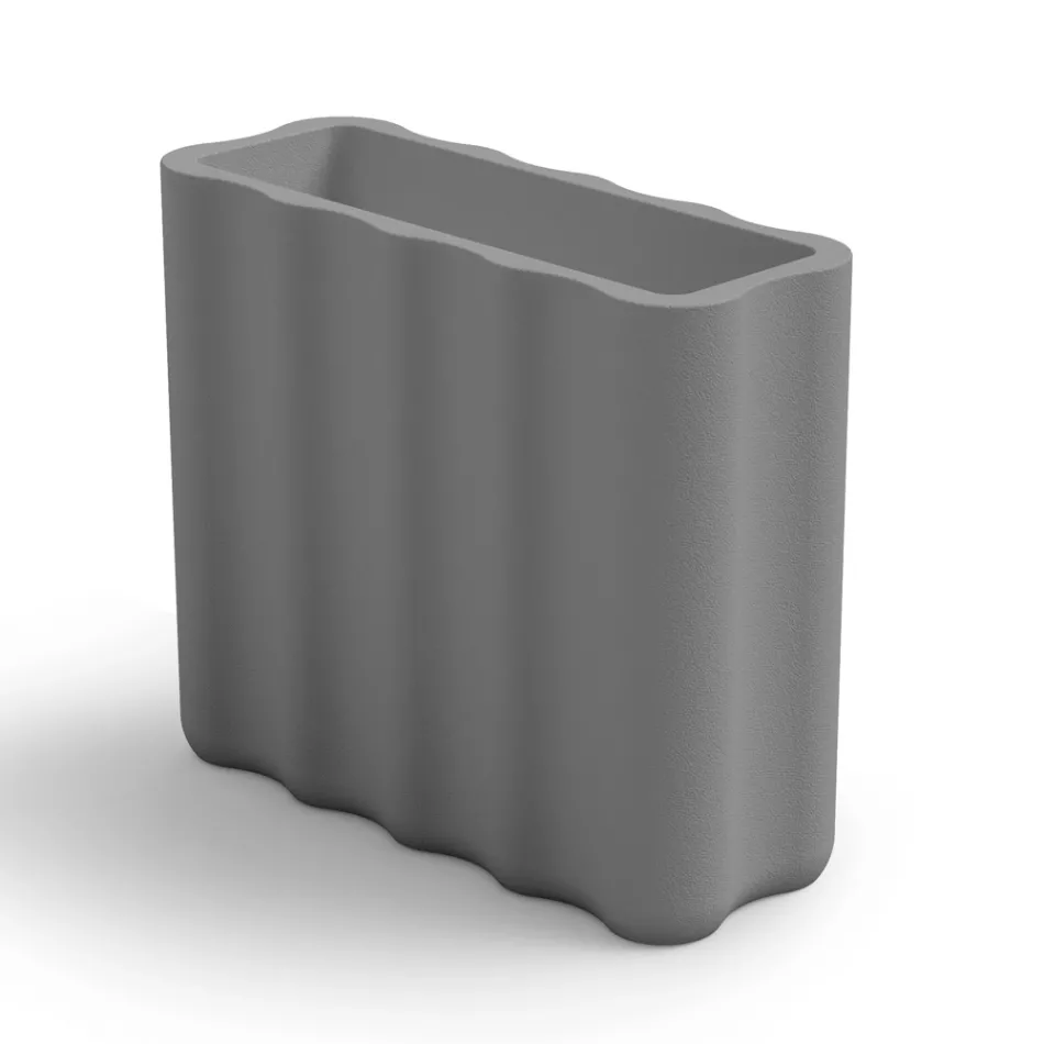 Vaso Externo em Polietileno Colorido 2 Tamanhos Fabricado na Itália - Barbia Viadurini