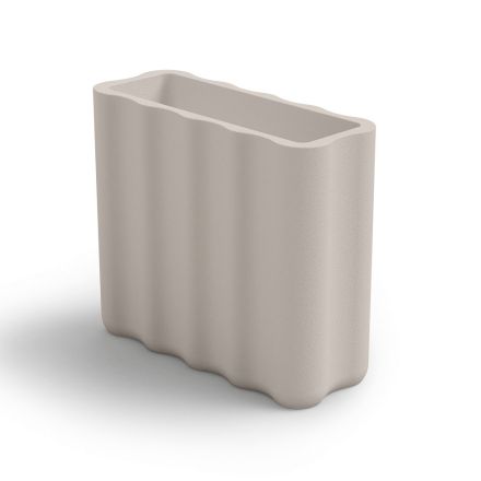 Vaso Exterior em Polietileno Colorido 2 Tamanhos Fabricado na Itália - Barbia Viadurini