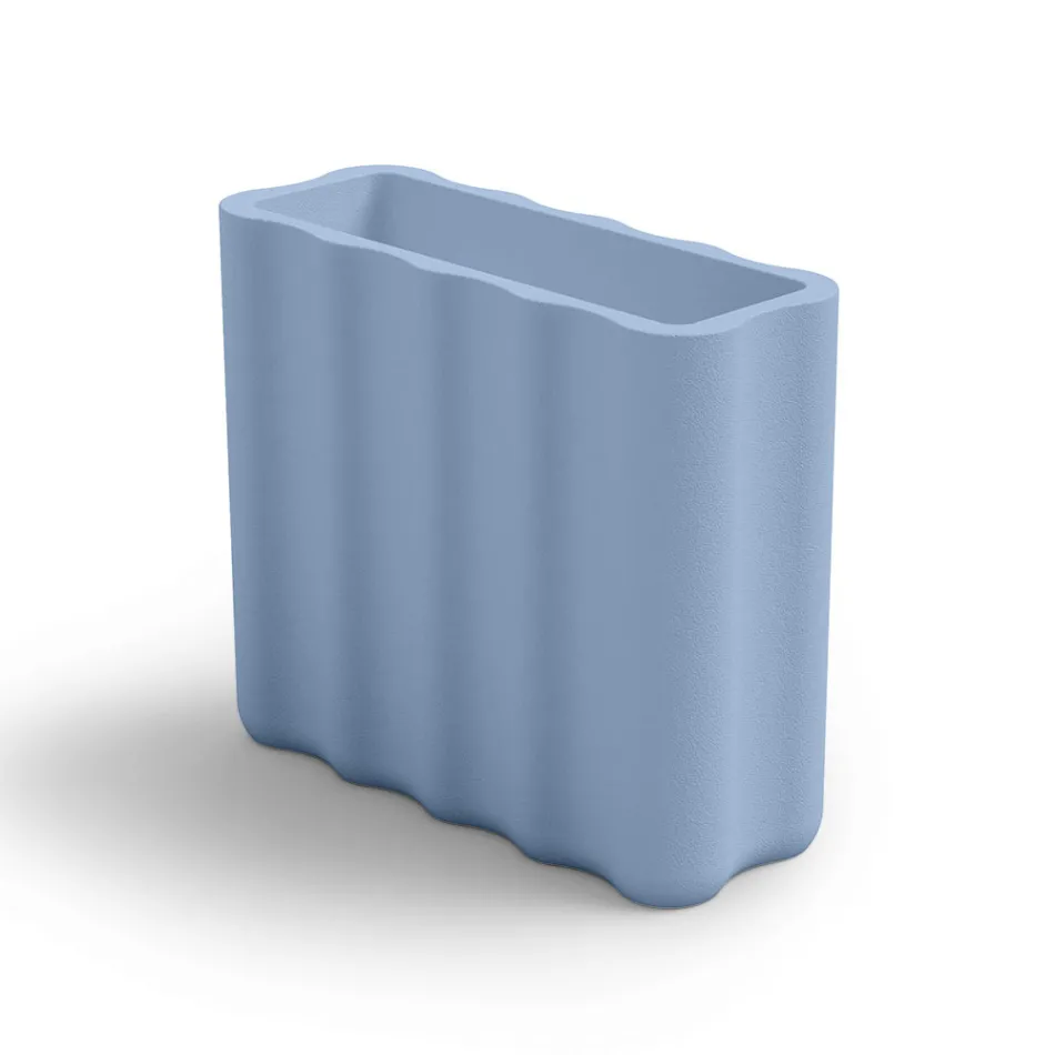 Vaso Exterior em Polietileno Colorido 2 Tamanhos Fabricado na Itália - Barbia Viadurini