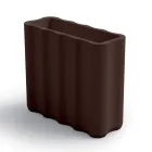 Vaso Exterior em Polietileno Colorido 2 Tamanhos Fabricado na Itália - Barbia Viadurini