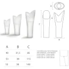 Jarra Luminosa para Exterior em Polietileno Branco Fabricado na Itália - Galileo Viadurini