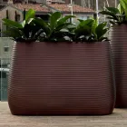 Vaso interno ou externo, plantador de plástico 3 dimensões - Pandora por Myyour Viadurini