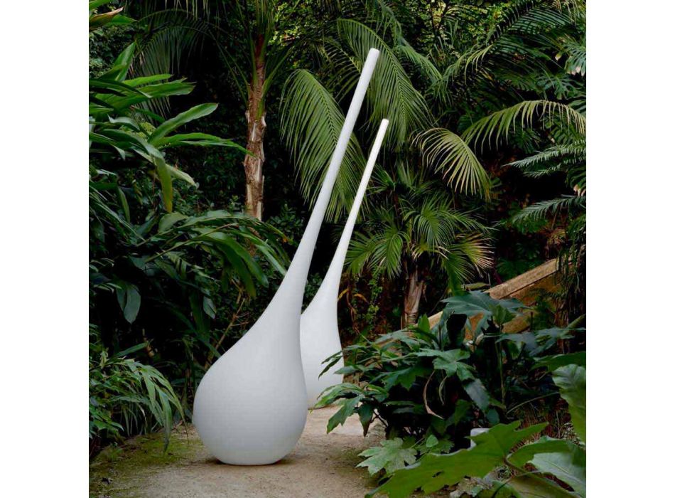 Vaso de solo decorativo para plástico externo ou interno - Ampola por Myyour Viadurini