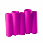 Vaso colorido decorativo Slide Design moderno de bambu feito na Itália Viadurini