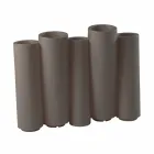 Vaso colorido decorativo Slide Design moderno de bambu feito na Itália Viadurini