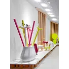 Vaso decorativo em polietileno Fabricado na Itália - Monita Viadurini