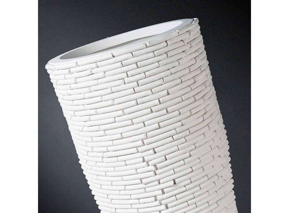 Vaso decorativo de cerâmica para interior feito à mão na Itália - Calisto Viadurini