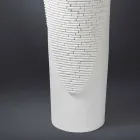 Vaso decorativo de cerâmica para interior feito à mão na Itália - Calisto Viadurini