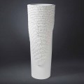 Vaso decorativo de cerâmica para interior feito à mão na Itália - Calisto