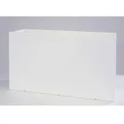 Vaso divisor de jardim em polietileno colorido fabricado na Itália - Maddison Viadurini