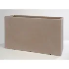 Vaso divisor de jardim em polietileno colorido feito na Itália - Maddison Viadurini