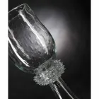 Vaso interno elegante em vidro soprado de Murano feito na Itália - Copernicus Viadurini