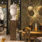 Vaso de cerâmica interior elegante feito à mão na Itália - Napoleone Viadurini