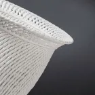 Vaso de cerâmica interior elegante feito à mão na Itália - Napoleone Viadurini