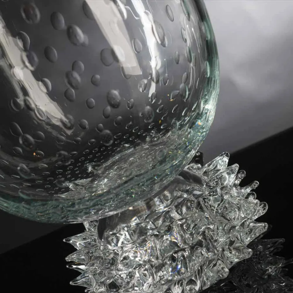 Vaso interno elegante em vidro Murano feito na Itália - Copernicus Viadurini