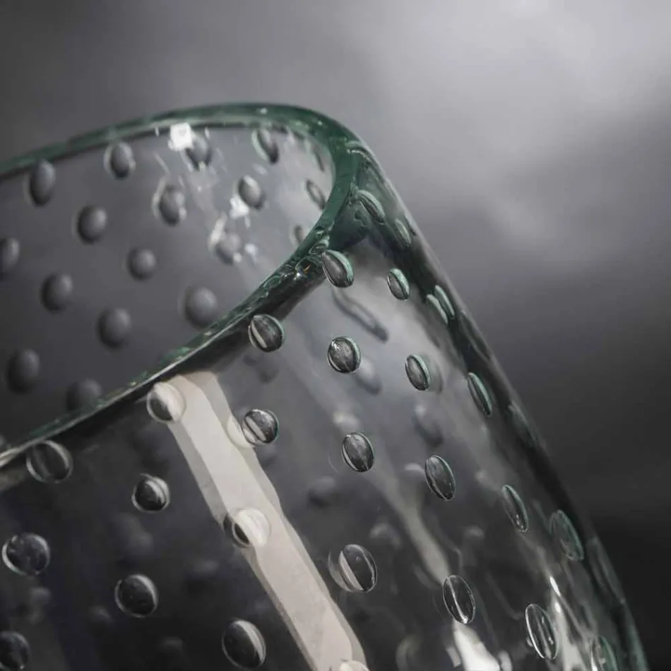 Vaso interno elegante em vidro Murano feito na Itália - Copernicus Viadurini