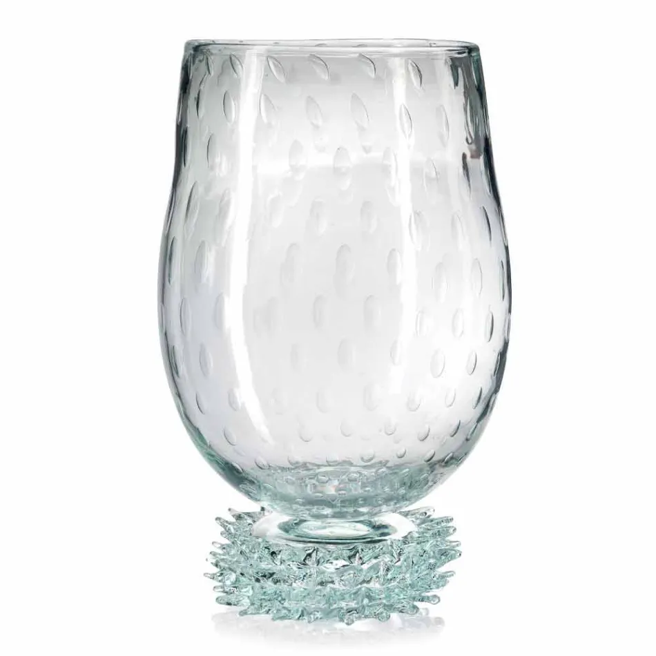 Vaso interno elegante em vidro Murano feito na Itália - Copernicus Viadurini